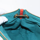 LOUIS VUITTON Monogram Bonbon Richard Prince Pochette Green M95748 Auth 152996V-21