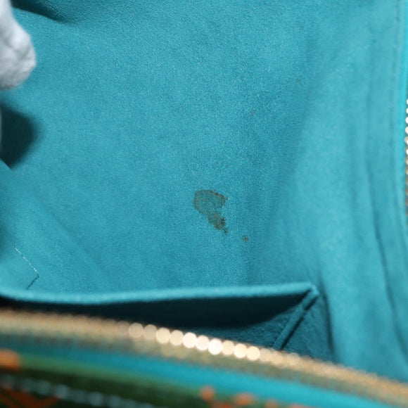 LOUIS VUITTON Monogram Bonbon Richard Prince Pochette Green M95748 Auth 152996V