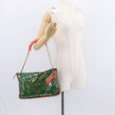 LOUIS VUITTON Monogram Bonbon Richard Prince Pochette Green M95748 Auth 152996V-23
