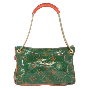 LOUIS VUITTON Monogram Bonbon Richard Prince Pochette Green M95748 Auth 152996V - 0