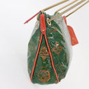 LOUIS VUITTON Monogram Bonbon Richard Prince Pochette Green M95748 Auth 152996V-4