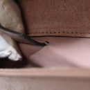 GUCCI Micro GG Supreme Clutch Bag PVC Beige 237073 Auth 152997-11