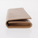 GUCCI Micro GG Supreme Clutch Bag PVC Beige 237073 Auth 152997-4