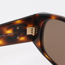 CHANEL Sunglasses Plastic Brown CC Auth 153000-9