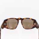 CHANEL Sunglasses Plastic Brown CC Auth 153000-2