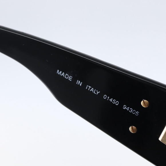 CHANEL Sunglasses plastic Black CC Auth 153001