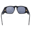 CHANEL Sunglasses plastic Black CC Auth 153001-3