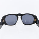 CHANEL Sunglasses plastic Black CC Auth 153001-8