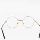 CHANEL Sunglasses frames metal Gold CC Auth 153002-2