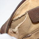 GUCCI GG Supreme Web Sherry Line Shoulder Bag PVC Beige Gold 010 378 Auth 153004-10