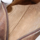 GUCCI GG Supreme Web Sherry Line Shoulder Bag PVC Beige Gold 010 378 Auth 153004-11