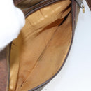 GUCCI GG Supreme Web Sherry Line Shoulder Bag PVC Beige Gold 010 378 Auth 153004-27