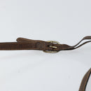 GUCCI GG Supreme Web Sherry Line Shoulder Bag PVC Beige Gold 010 378 Auth 153004-14