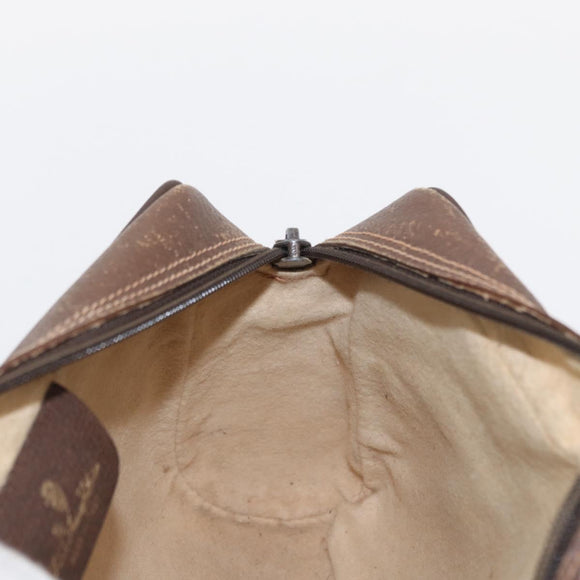 GUCCI GG Supreme Web Sherry Line Shoulder Bag PVC Beige 56 02 087 Auth 153005