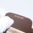 GUCCI GG Supreme Web Sherry Line Shoulder Bag PVC Beige 56 02 087 Auth 153005-20