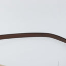 BURBERRY Nova Check Shoulder Bag Canvas Beige Silver Auth 153010-8