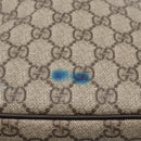 GUCCI GG Supreme Shoulder Bag PVC Beige Gold 233268 Auth 153011-9