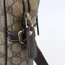 GUCCI GG Supreme Shoulder Bag PVC Beige Gold 233268 Auth 153011-10