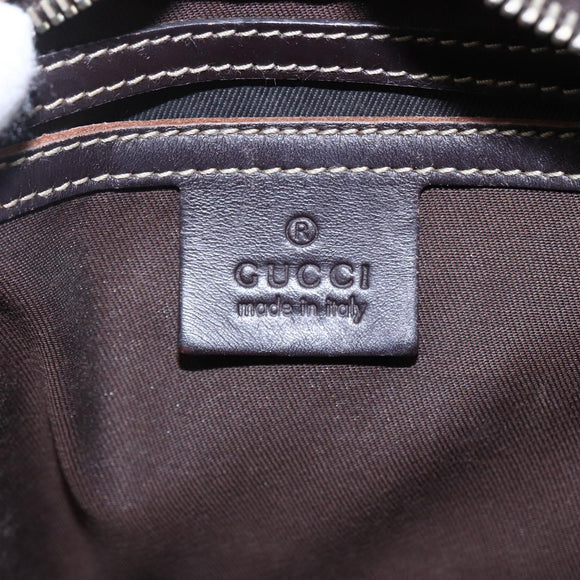 GUCCI GG Supreme Shoulder Bag PVC Beige Gold 233268 Auth 153011