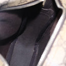 GUCCI GG Supreme Shoulder Bag PVC Beige Gold 233268 Auth 153011-20