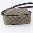 GUCCI GG Supreme Shoulder Bag PVC Beige Gold 233268 Auth 153011-5