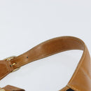 GUCCI GG Canvas Jackie Shoulder Bag Black Gold Auth 153012-8