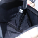 BURBERRY Nova Check Hand Bag Nylon Beige Silver Auth 153015-15