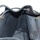 GUCCI Bamboo Backpack Suede Black Gold 003 2058 0016 Auth 153019V-26