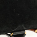 GUCCI Bamboo Backpack Suede Black Gold 003 2058 0016 Auth 153019V-8