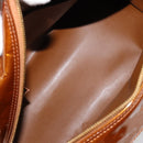 LOUIS VUITTON Monogram Vernis Tompkins Square Bag Bronze M91103 LV Auth 153020-9