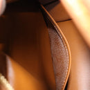 LOUIS VUITTON Monogram Vernis Tompkins Square Bag Bronze M91103 LV Auth 153020-10