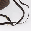 LOUIS VUITTON Damier Ebene Soho Backpack N51132 LV Auth 153022-9