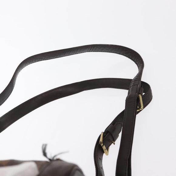 LOUIS VUITTON Damier Ebene Soho Backpack N51132 LV Auth 153022