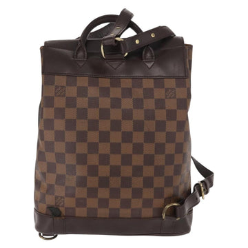 LOUIS VUITTON Damier Ebene Soho Backpack N51132 LV Auth 153022 - 0