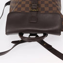 LOUIS VUITTON Damier Ebene Soho Backpack N51132 LV Auth 153022-7