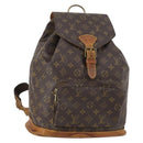 LOUIS VUITTON Monogram Montsouris GM Backpack M51135 LV Auth 153023-1