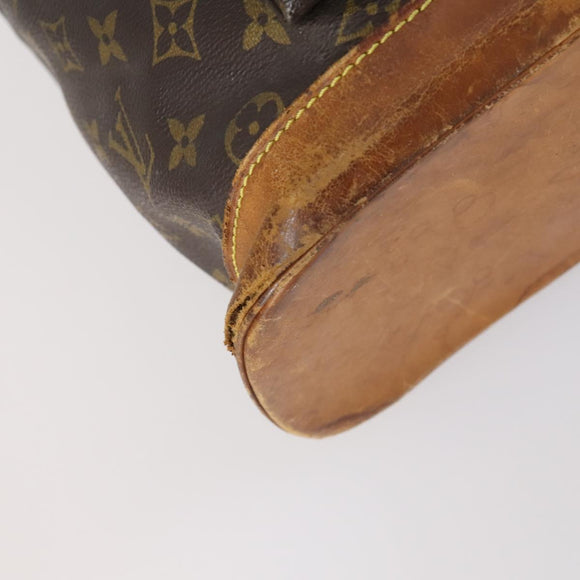 LOUIS VUITTON Monogram Montsouris GM Backpack M51135 LV Auth 153023