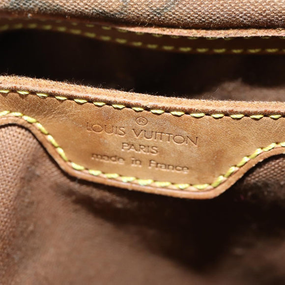 LOUIS VUITTON Monogram Montsouris GM Backpack M51135 LV Auth 153023