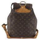 LOUIS VUITTON Monogram Montsouris GM Backpack M51135 LV Auth 153023-3