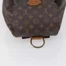 LOUIS VUITTON Monogram Montsouris GM Backpack M51135 LV Auth 153023-7