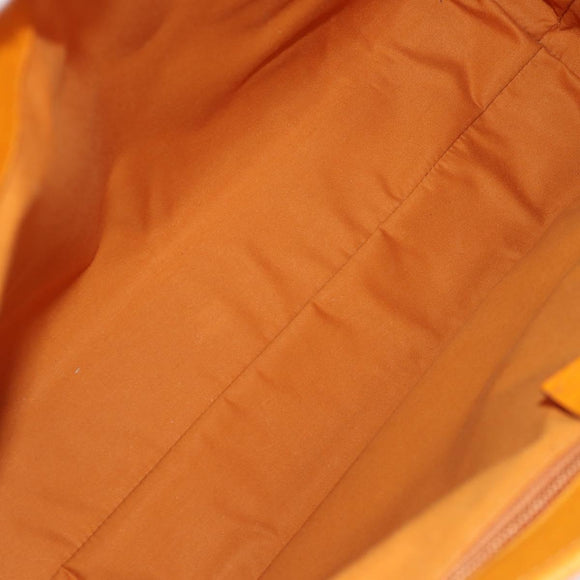 GUCCI GG Supreme Tote Bag PVC Beige Silver 114288 Auth 153030V