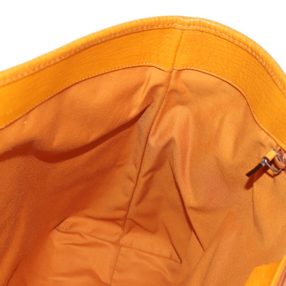 GUCCI GG Supreme Tote Bag PVC Beige Silver 114288 Auth 153030V