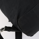 PRADA Backpack Nylon Black Silver Auth 153034-15