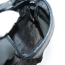 PRADA Backpack Nylon Black Silver Auth 153034-26