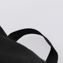 PRADA Backpack Nylon Black Silver Auth 153034-8