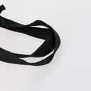 PRADA Backpack Nylon Black Silver Auth 153034-9