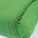 PRADA Tote Bag Nylon Green Gold Auth 153035-12