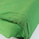 PRADA Tote Bag Nylon Green Gold Auth 153035-16