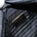 PRADA Tote Bag Nylon Green Gold Auth 153035-16