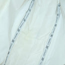 CHANEL Sports Line Shoulder Bag Canvas Gray Silver CC Auth 153037-16